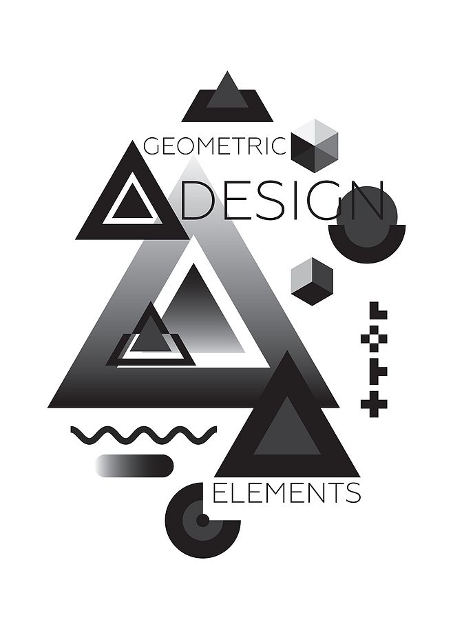 時尚抽象幾何 點線面平面構(gòu)成的藝術(shù)與應(yīng)用